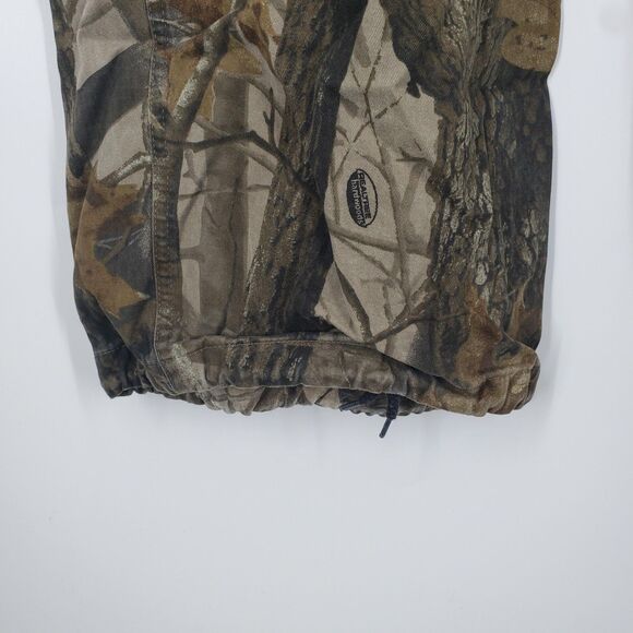 Outfitters Ridge Pants Mens 3XL 48-50 Camo Cargo Organic Cotton Hunting 22x30 - Picture 5 of 12
